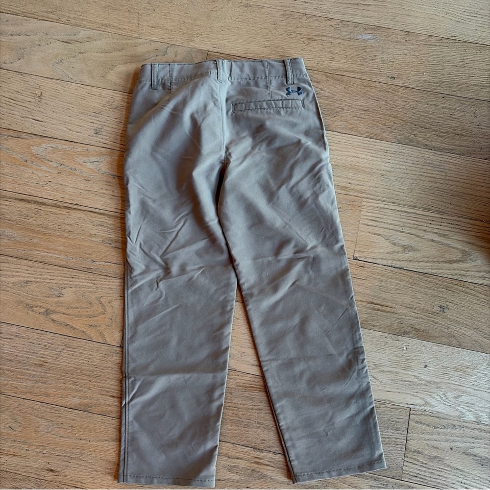 Under Armour Boys Chino Golf Pants Khaki Size 6 Youth - Picture 6 of 9